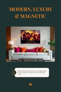 Luxury and magnetic art.